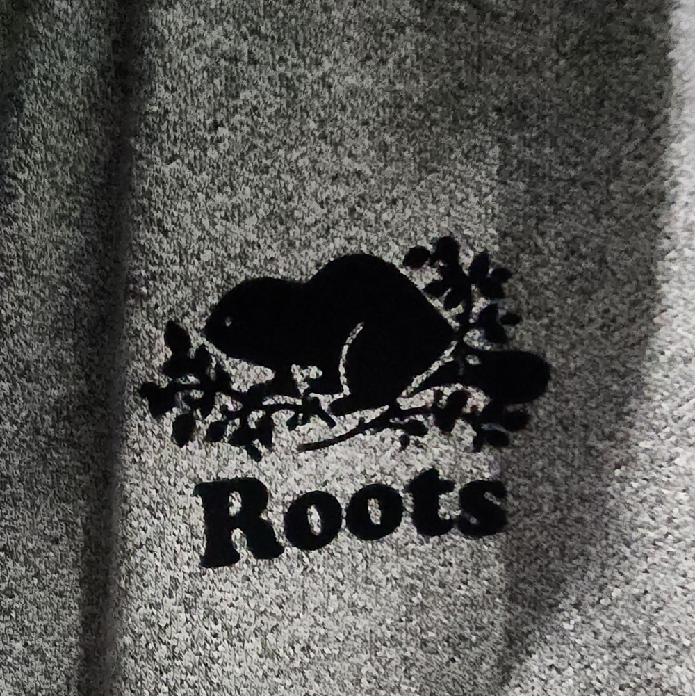 🌸Roots Unisex Salt and Pepper Robe in size S🌸 - Picture 5 of 9